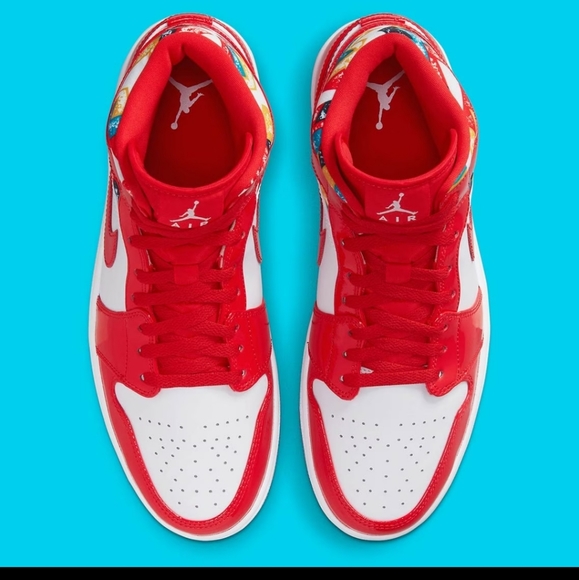 Air Jordan 1 Mid "Barcelona Sweater" - Picture 4 of 14